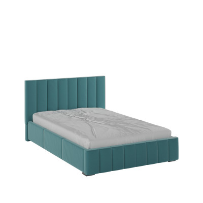 Нега Кровать интерьерная 140 бирюза, ортопед