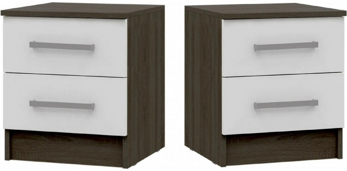 Мартина Тумбы прикроватные (Крафт / Графит)