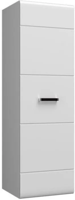 Нэнси NEW МДФ Пенал навесной исп.1 (Белый глянец, Белый)