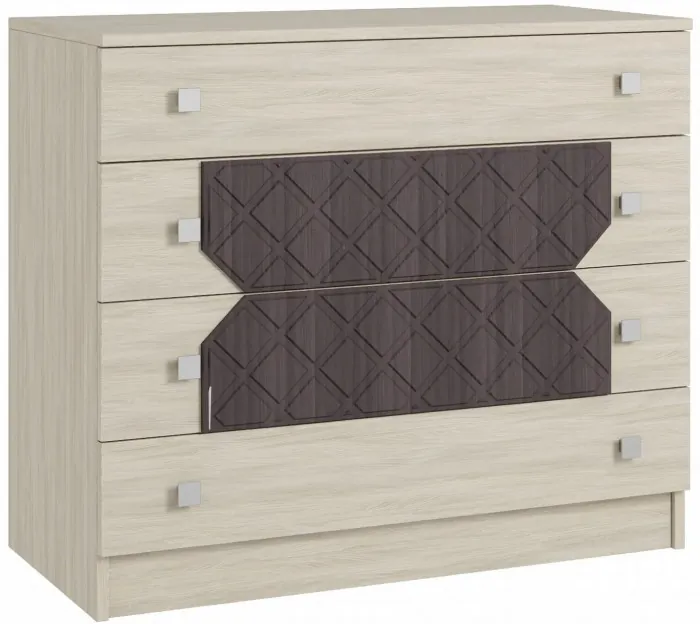 Николь Комод, Венге/Лиственница светлая