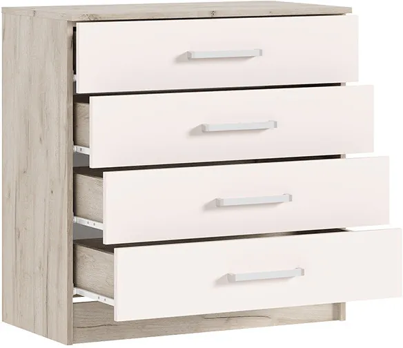 Комод 800 Мартина, Крафт серый/Кашемир