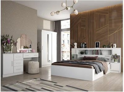 Модульная спальня , композиция 2 (Белый)