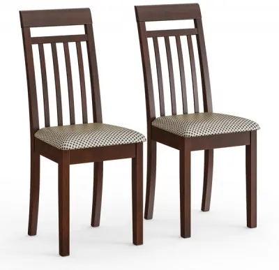 Два стула Мебель--24 Гольф-11 разборных, орех