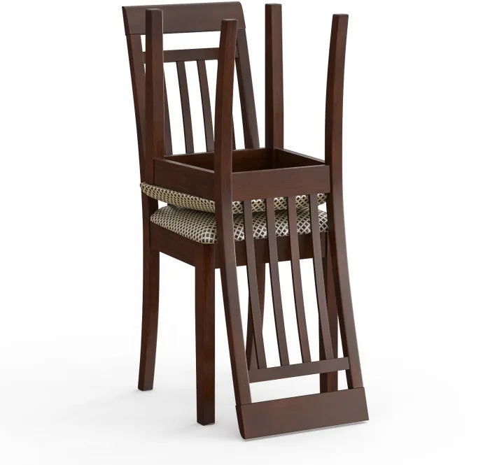 Два стула Мебель--24 Гольф-11 разборных, орех