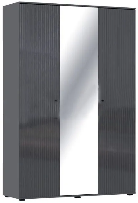 Модульная спальня Оливия (Графит, Графит Софт)