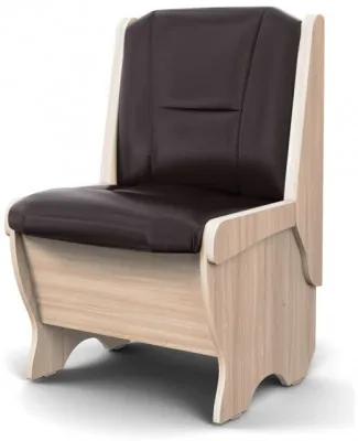 Скамья Лотос 550 ясень светлый/умбер