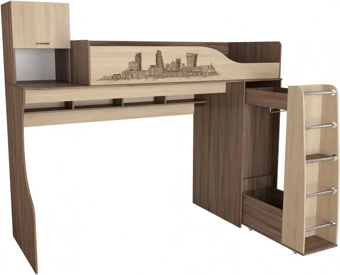 Подростковая Орион, набор 5, Ясень шимо/Дуб сонома