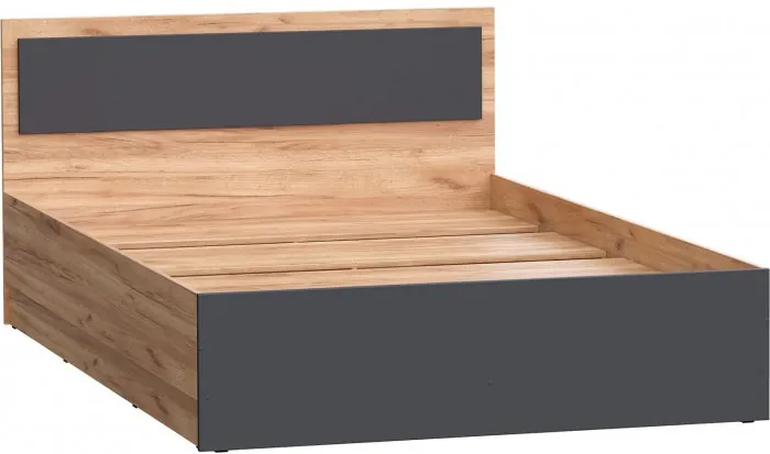 Модульная спальня Мартина, крафт/графит софт (Дуб крафт/ Графит)