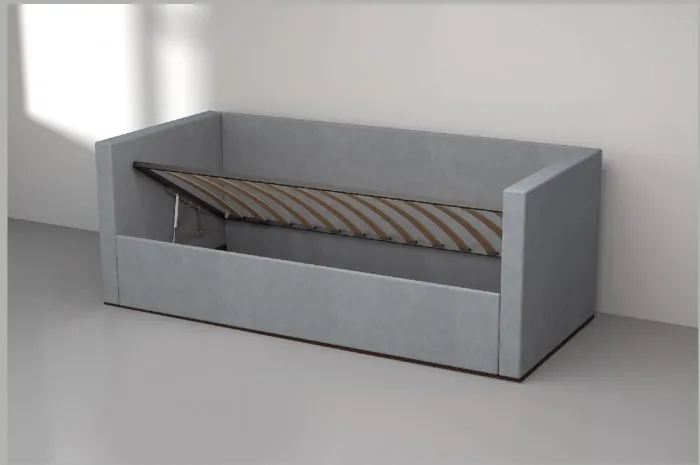 Кровать 0.9 арт.030 (Серый)