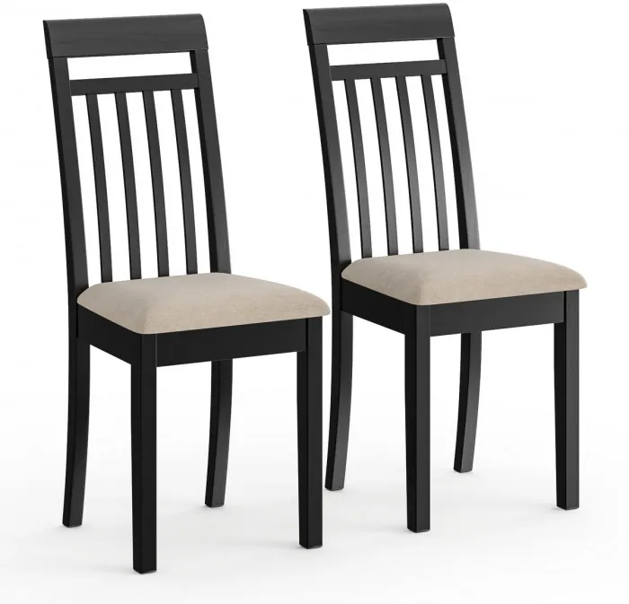 Два стула Мебель--24 Гольф-11 разборных, цвет венге, обивка ткань велюр капучино 25, ШхГхВ 40х40х100 см., от пола до верха сиденья 47 см.