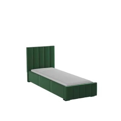 Нега Кровать интерьерная 900 изумруд, ортопед