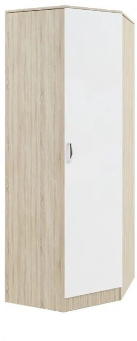 Модульная спальня Софи, композиция 1, Белый глянец/Дуб Сонома