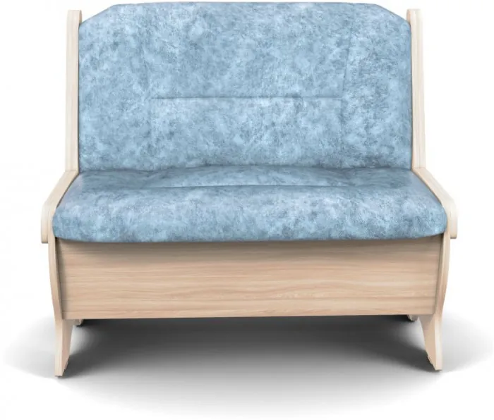 Скамья Лотос 950 ясень светлый/лагуна