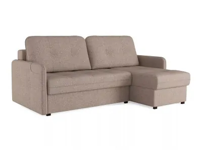 Диван-кровать угловой SMART 1 2Т-1Пф Рогожка Sherlock 932