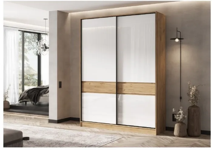 Модульная прихожая, комп.4 (Графит, Крафт золотой)