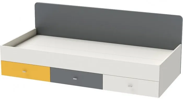 Модульная детская Клео набор 1 (Графит/Миндаль/Океан)