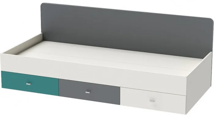 Модульная детская Клео набор 1 (Графит/Миндаль/Солнечный)