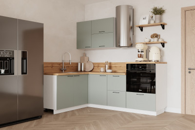 КГ Угловой 1500*2100 (без пм) Эмаль, Олива  Арника РМ в.2