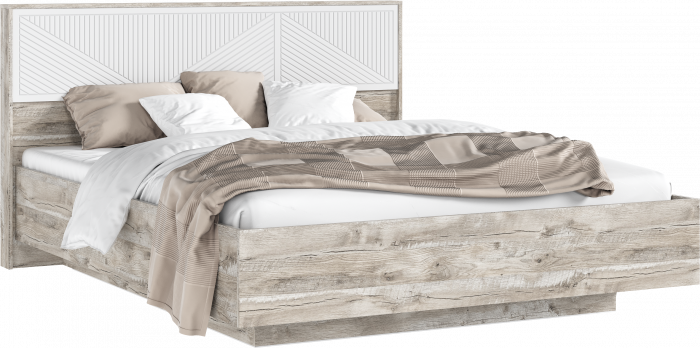 Сильвия Спальня, Браш Вайт/Дуб Юкон