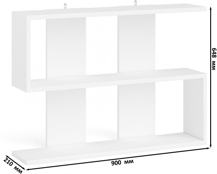 Мори Стол компьютерный МС-1 левый + Шкаф МШ800.1 + Полка 900, цвет белый, ШхГхВ 170,4х50,4х209,6 см., НЕ универсальная сборка