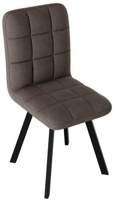 Франк ДП 2-17 Стул (паук) (Белый матовый/Микровелюр Бежевый)