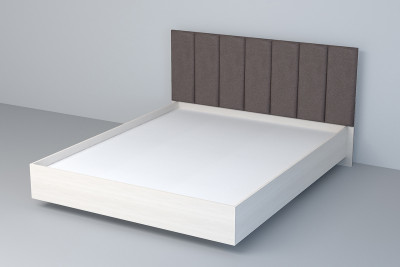 Кровать 1,4 арт.031-М1 (Полосы) - Бодега/Омега 24 (ЛН)