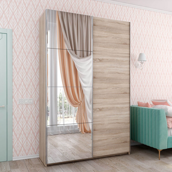 Fortune-1  1800_400/400/400/600 сонома/сонома+белый+з.№1