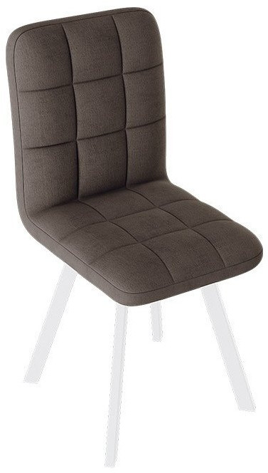 Франк ДП 2-17 Стул (паук) (Черный матовый/Микровелюр Бежевый)