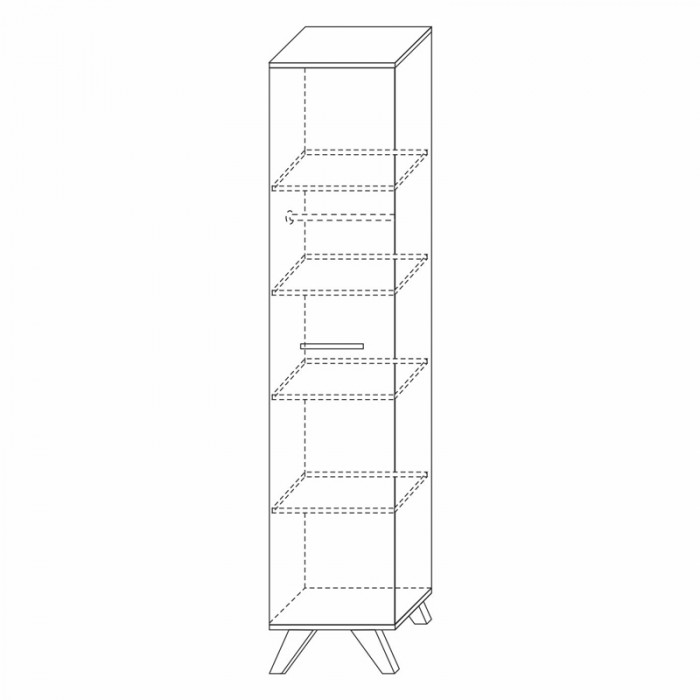 Шкаф 400 Вега Скандинавия