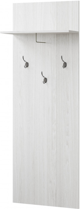 Ливорно Вешалка ЛВ-30 ясень анкор светлый патина серебро