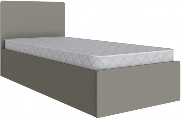 Кровать 90х200 Мадрид с настилом ДСП (МД-1), Мокко