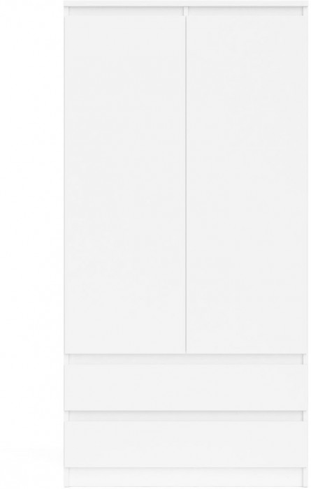 Мори Шкаф МШ900.1, цвет белый, ШхГхВ 90,4х50,4х179,6 см.