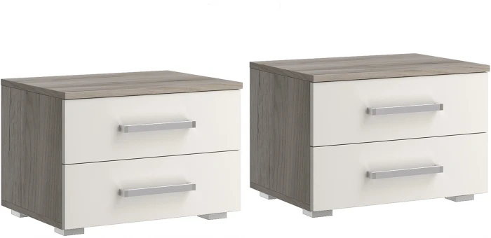 Модульная спальня Фиеста NEW, Крафт серый/Кашемир