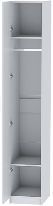 Шкаф-пенал №1 "Иннэс-7" - Белый