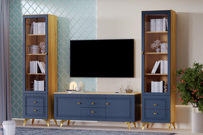 Гостиная "Вега Сапфир" (комплект 3)