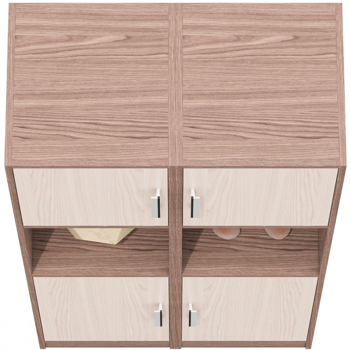 Два Пенала С-МД-СК9П к компьютерному столу С-МД-СК9, ясень шимо светлый/ясень шимо тёмный