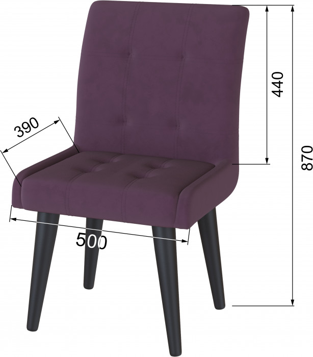 Стул Гира винный