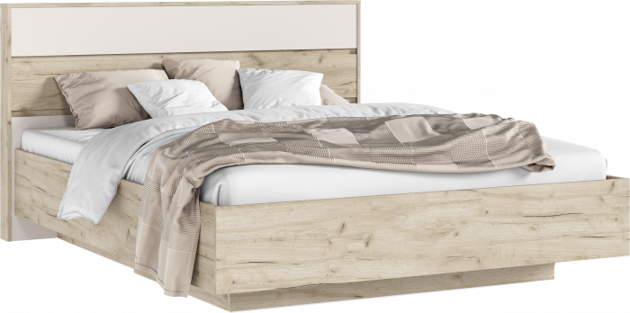 Модульная спальня Роджина, Крафт серый/Кашемир