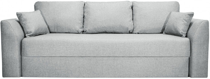 Диван-кровать Белфест 160х195, еврокнижка, рогожка, серый