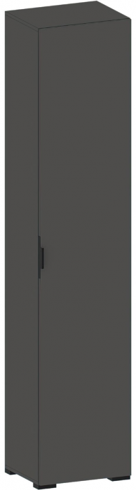 Модульная Прихожая Ома, набор №7, Графит/Дуб Тортуга, Simple 27