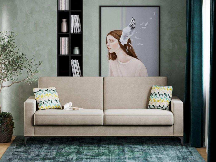 Диван-кровать Алекс 3Т модель 047 Геометрия 69/Вивальди 4