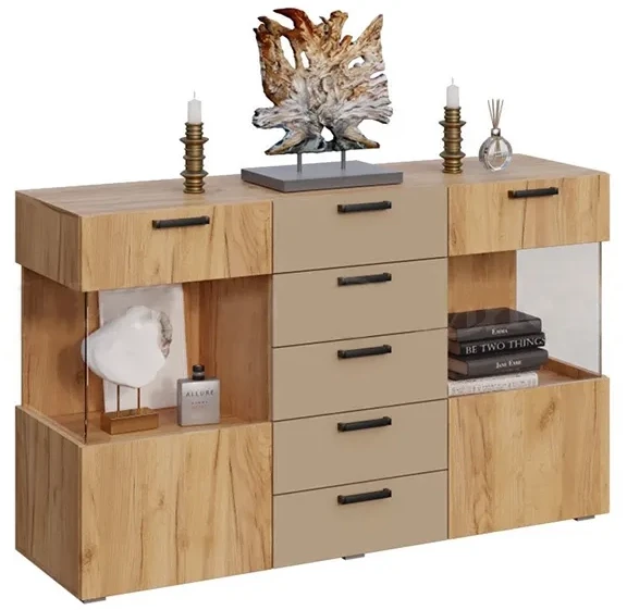 Гостиная Алтея, Дуб крафт