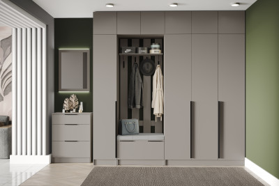 Набор мебели для прихожей "Мадрид", Мокко