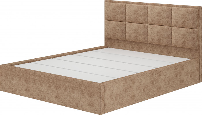 Кровать 160х200 с настилом ЛДСП Линда КР-16, Грифельный