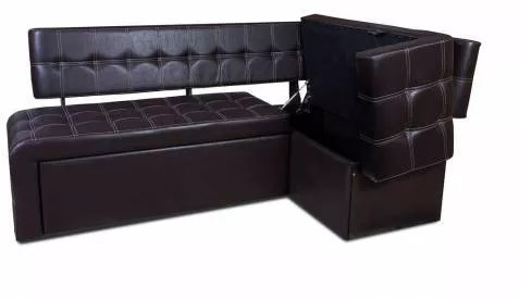 Кухонный диван Прага умбер