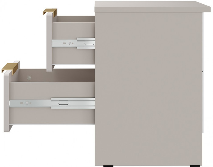 Тумба прикроватная "Пандора" ТБ-12 Кашемир/MF03