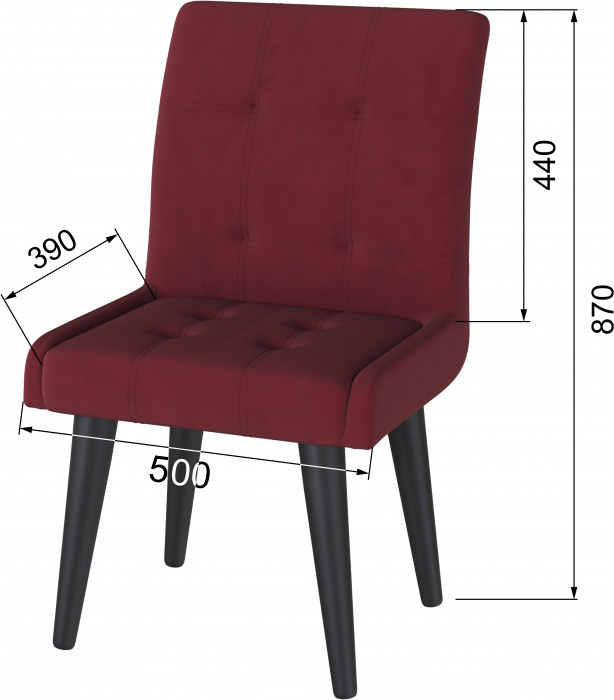 Стул Гира красный