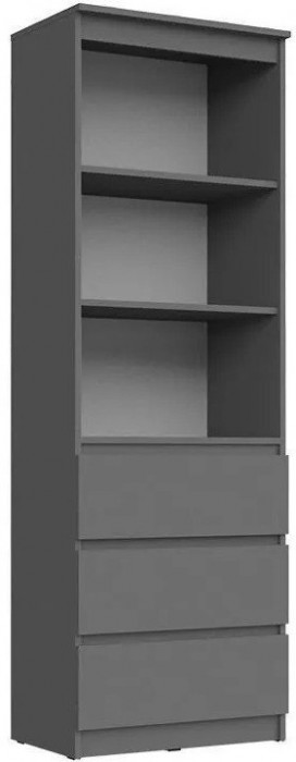 Челси Стеллаж (Белый глянец, Белый)