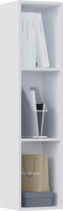 Оливия Шкаф навесной (Глиняный серый, Шарли мокко)