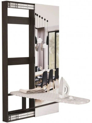 Гладильная доска "Смарт" с зеркалом венге